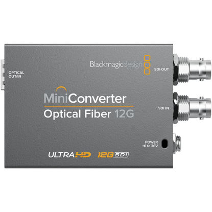 Picture of Blackmagic Design Mini Converter Optical Fiber 12G