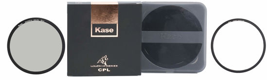 Picture of Kase Wolverine 82mm CPL Magnetic Shockproof Tempered Optical Glass Filter Incl Adapter 82