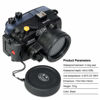 Picture of Seafrogs for Sony A6300 130FT/40M Underwater Case Camera Diving Waterproof Housing case(Housing + Red Filter)