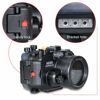 Picture of Seafrogs for Sony A6300 130FT/40M Underwater Case Camera Diving Waterproof Housing case(Housing + Red Filter)