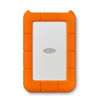 Picture of LaCie Rugged Mini, 5T,B USB 3.0 Portable 2.5 inch External Hard Drive for PC and Mac, Orange/Grey, with Rescue Services (STJJ5000400)