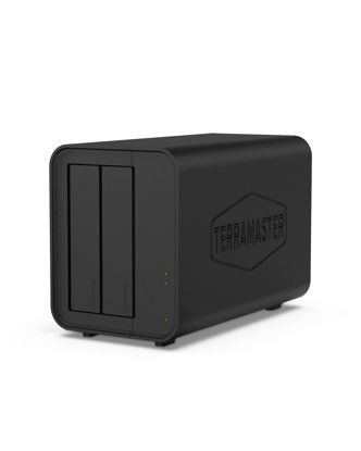 Picture of TERRAMASTER F2-212 2Bay NAS - Quad Core CPU DDR4 RAM Personal Private Cloud Home Network Attached Storage with Rich Backup Solutions (Diskless)