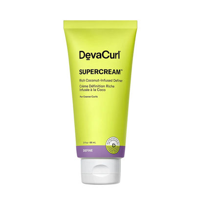 Picture of DevaCurl SuperCream Rich Coconut-Infused Definer, 3 fl. Oz