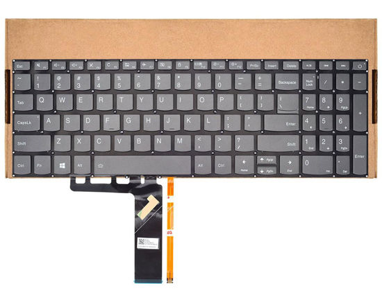 Picture of Replacement Backlit Keyboard for Lenovo ideaPad 320-15ABR 320-15AST 320-15IAP 320-15IKB 330-15AST, ideaPad L340-15API L340-15IWL L340-15IRH L340-17API L340-17IWL S145-15IWL Series Laptop US Layout