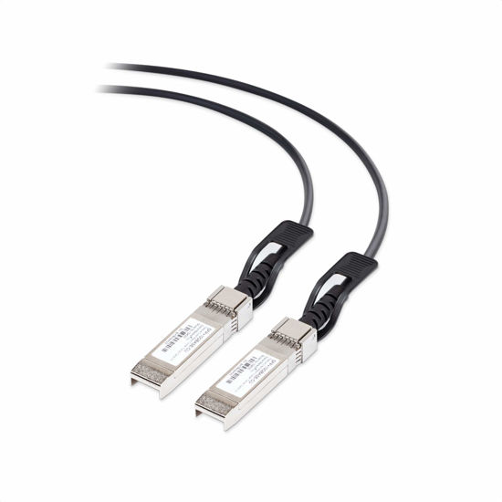 Picture of Cable Matters SFP+ 10GBASE-CU Passive Direct Attach Copper Twinax Cable Compatible with Cisco, Ubiquiti, Huawei, Mikrotik, Netgear, and Supermicro Devices 1 Meter