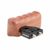 Picture of CAMVATE DSLR Wood Wooden Handle Grip Mount Support for DV Video Cage Rig (Left Hand) - 1242