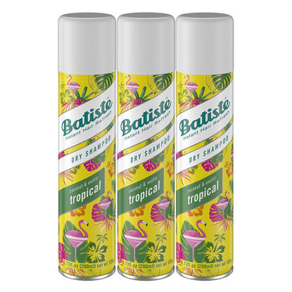 Picture of Batiste Dry Shampoo, Tropical Fragrance, 6.73 fl. oz. (Pack of 3)