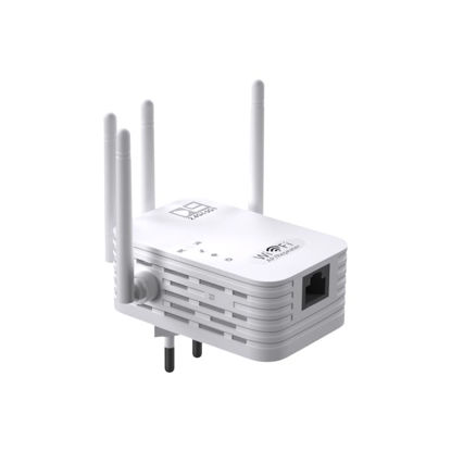 Picture of DIYOMATE WiFi Extender 1200Mbps - Improve WiFi Coverage, High-Speed Performance, Easy Setup - Universal Compatibility - Secure and Reliable - WiFi 2.4GHz & 5GHz Dual Band Wireless Repeater