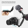 Picture of LimoStudio Camera Bracket Mount Heavy Duty Photography Video L-Bracket with Standard Flash Shoe Mounts, AGG1179