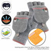 Picture of Unisex Women's & Men's USB Heated Gloves Mitten Winter Hands Warm Laptop Gloves