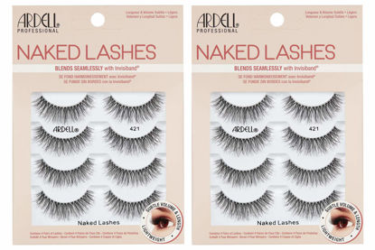 Picture of Ardell Strip Lashes Naked Lashes #421, 4 Pairs x 2-Pack