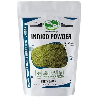 Picture of 400 Grams INDIGO POWDER For Hair Dye/Color - The Henna Guys