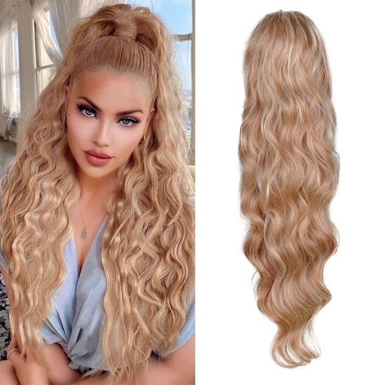 Ponytail extension hotsell 24 inch