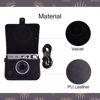 Picture of MUZIRI KINOKOO Instax Mini EVO Case - PU Leather Protective Case for Fuji Instax Mini EVO/Polaroid Mini EVO Camera - with Adjustable Shoulder Strap - Black