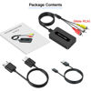 Picture of Male RCA to HDMI Cable Converter with HDMI and RCA Cables, CVBS Composite AV to HDMI Converter, RCA in HDMI Out Adapter, Full HD 720P/ 1080P Output Switch for DVD, STB, Roku with Female RCA Output