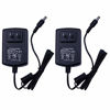 Picture of Bechol 2Pcs AC 100-240V to DC 12V 2A Power Supply Adapter Switching 5521 5.5 2.1mm for CCTV Camera DVR NVR Led Light Strip UL Listed FCC