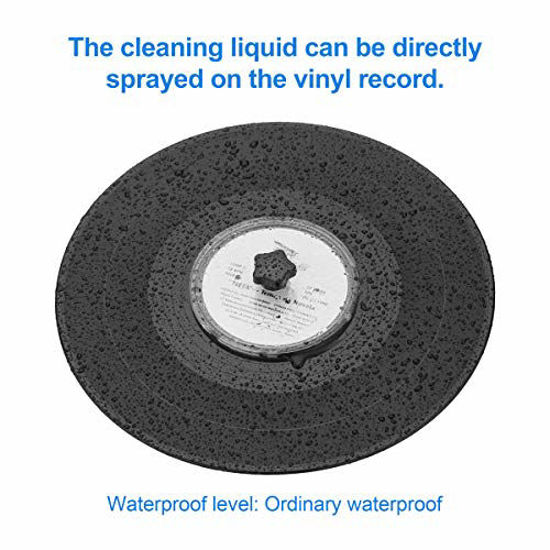 Picture of WEWU ROUNDS LP Vinyl Record Label Saver Vinyl Record Clean Saver Record Cleaning Protector Waterproof Label Saver Record Cleaner Clamp Care