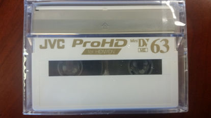 Picture of JVC ProHD miniDV tape