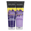 Picture of John Frieda Violet Crush Purple Shampoo and Conditioner Set for Blonde Hair, Blonde Toner Neutralizes Yellow Tones for Bleached, Blonde, and Platinum Hair., Enhance Blonde Tones, 8.3 oz (2 Pk Set)