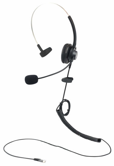 Picture of Headset Headphone Hands-Free + Microphone Compatible for Only Avaya 9608 9608g 9620l A1608-i J139 J169 J179 IP VIOP Home Office Work Desktop Telephone