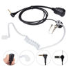 Picture of UAYESOK 2.5mm Walkie Talkie Earpiece with Mic PTT, 1-pin Acoustic Tube Headset for Motorola Talkabout Radio T200 T200TP T260 T402 T460 T465 T600 T800 T6500 MR350R MS350R FR50 FR60 EM1000(2 Pack)