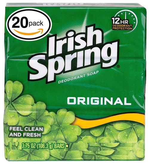 Picture of Irish Spring Deodorant Soap (20 Count, Original)