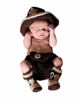 Picture of Pinbo® Newborn baby Crochet Photo Prop Cowboy Set Hat Boots Diaper Cover Costume