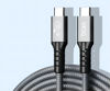 Picture of VKSG USB Type-C, USB4, Thunderbolt 4 Cable Certified, Supports 240W Fast Charging and 8K Ultra Clear Video, 40Gbps Data Transfer, Thunderbolt 3/4 Compatible (1FT)