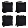 Picture of Fasmov Heavy Duty Photographic Sandbag Studio Video Sand Bag for Light Stands, Boom Stand, Tripod,Pack of 4(Black)