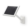 Picture of Holicfun Universal Solar Panel Wall Mount for Ring, Eufy, Arlo, Wyze, Reolink Solar Panels and More, Extended Mounting Arm, Multi-Angle Adjustable (White)