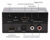 Picture of HDMI 2.0 Audio Extractor, AuviPal 4K@60Hz HDMI to HDMI with Audio (Optical SPDIF + L/R Stereo) Adapter for Connecting Sound System to Firestick, Projector, Apple TV, Roku, PS5, Xbox, PC and More