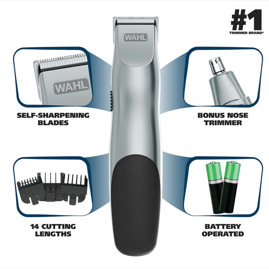 GetUSCart- WAHL Groomsman Battery Operated Beard Trimming kit for ...