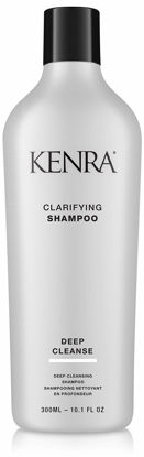 Picture of Kenra Clarifying Shampoo | Deep Cleansing | Color-Safe Formula | Removes Dulling Deposits & Product Build Up | Brightens Highlighted, Bleached, or Gray Hair | All Hair Types | 10.1 fl. Oz