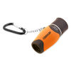 Picture of Carson MiniMight 6x18mm Pocket Monocular with Carabiner Clip, Orange (MM-618CO)