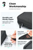 Picture of Electronics Organizer Travel Cable Organizer Bag, Portable Electronic Accessories Carry Case Waterproof Double Layers All-in-One Storage Bag for Cable, Cord, Charger, Phone, Earphone and More, Black