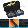 Picture of Graphing Calculator Carrying Case for TI-84 Plus CE, Fintie Hard EVA Shockproof Protective Box for TI-84 Plus/TI-83 Plus CE/Casio fx-9750GII (Starry Sky)