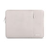 Picture of MOSISO Laptop Sleeve Bag Compatible with MacBook Air 13 inch M2 A2681 M1 A2337 A2179 A1932/Pro 13 M2 M1 A2338 A2251 A2289 A2159 A1989 A1706 A1708, Polyester Vertical Case with Pocket, Stone Gray