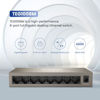 Picture of Tenda TEG1008M, 8-Port Gigabit Switch, Unmanaged Ethernet Switch, Network Switch Hub, Traffic Optimization, Plug & Play, Fanless Metal Design, Desktop/Wall-Mount, Limited Lifetime Protection