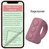 Picture of TikTok Remote Control Page Turner, Wireless Bluetooth Camera Video Recording Remote, TIK Tok Scrolling Ring for iPhone, iPad, iOS, Android - Pink