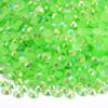 Picture of BLINGINBOX 15000pcs Flatback Rhinestones,Resin Non Hotfix Rhinestones Large Quantity Wholesale for Crafts DIY Creative Design,Clothes,Makeup,Nail Art (5mm=0.2", Lt.Peridot AB)