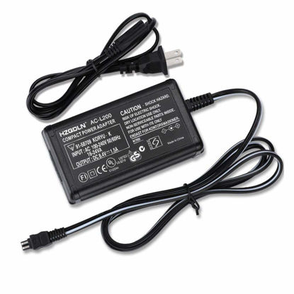 Picture of HZQDLN AC Power Adapter Charger and US Cable Compatible with Handycam FDR-AX100 FDR-AXP55 FDR-AX53 FDR-AX40 FDR-AX33 FDR-AX30 HDR-XR150 Digital Camcorder