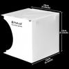 Picture of Qulable Photo Studio Box, Mini Photo Shooting Tent Kit, Foldable Photography Lighting Softbox with 6 Colors Photography Backdrops for Advertising Photography Lighting Tool (20 cm Light Box)