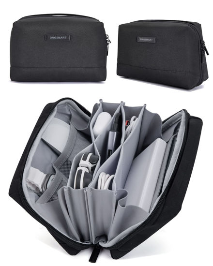 Buy Travel Kit pouch Men Bag organizer n accessories bag 2 Tier (Parachute  , Black) online from SunShine Shoppe