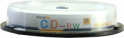 Picture of XtremPro CD-RW 12X 700MB 80min Recordable Cd 10 Pack Blank Discs in Spindle - 11041