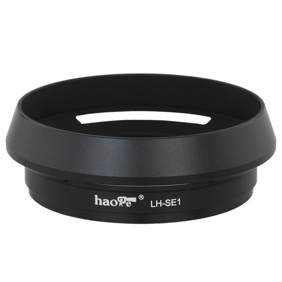 Picture of Haoge LH-SE1 Metal Lens Hood for Sony RX1 RX1R RX1R II rx1m2 Digital Camera Accessories Replaces LHP-1, Sony FE 24mm F1.8, 55mm F1.8 ZA, FE 35mm F2.8 ZA Lens