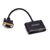 Picture of LOKEKE VGA to HDMI VGA, GrayRabbit VGA to HDMI VGA Adapter with Audio Cable and USB Cable for Computer, Desktop, Laptop, PC, Monitor, Projector, HDTV