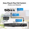 Picture of GWSECU 4K 8 Channel PoE NVR, 3MP/4MP/5MP/6MP/8MP H.265 Network Video Recorder, Supports up to 8X 8MP/4K IP Cameras, 1 SATA Ports Up to 10TB, Free Remote Access, No Hard Disk Drive, GW-NVR8P