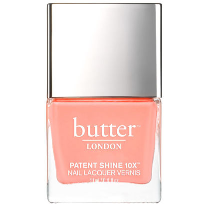 Picture of butter LONDON Patent Shine 10X Nail Lacquer, Gel-Like Finish, Chip-Resistant Formula, 10-Free Formula, Cruelty-Free, Polymer Technology, Hottie Tottie