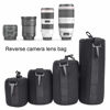 Picture of Pomya Camera Lens Storage Bag, 4PCS S M L XL Flexible Waterproof Protective Case Elastic Shock Absorption Lens Cover Travelling Bag