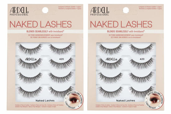 Picture of Ardell Strip Lashes Naked Lashes #420, 4 Pairs x 2-Pack